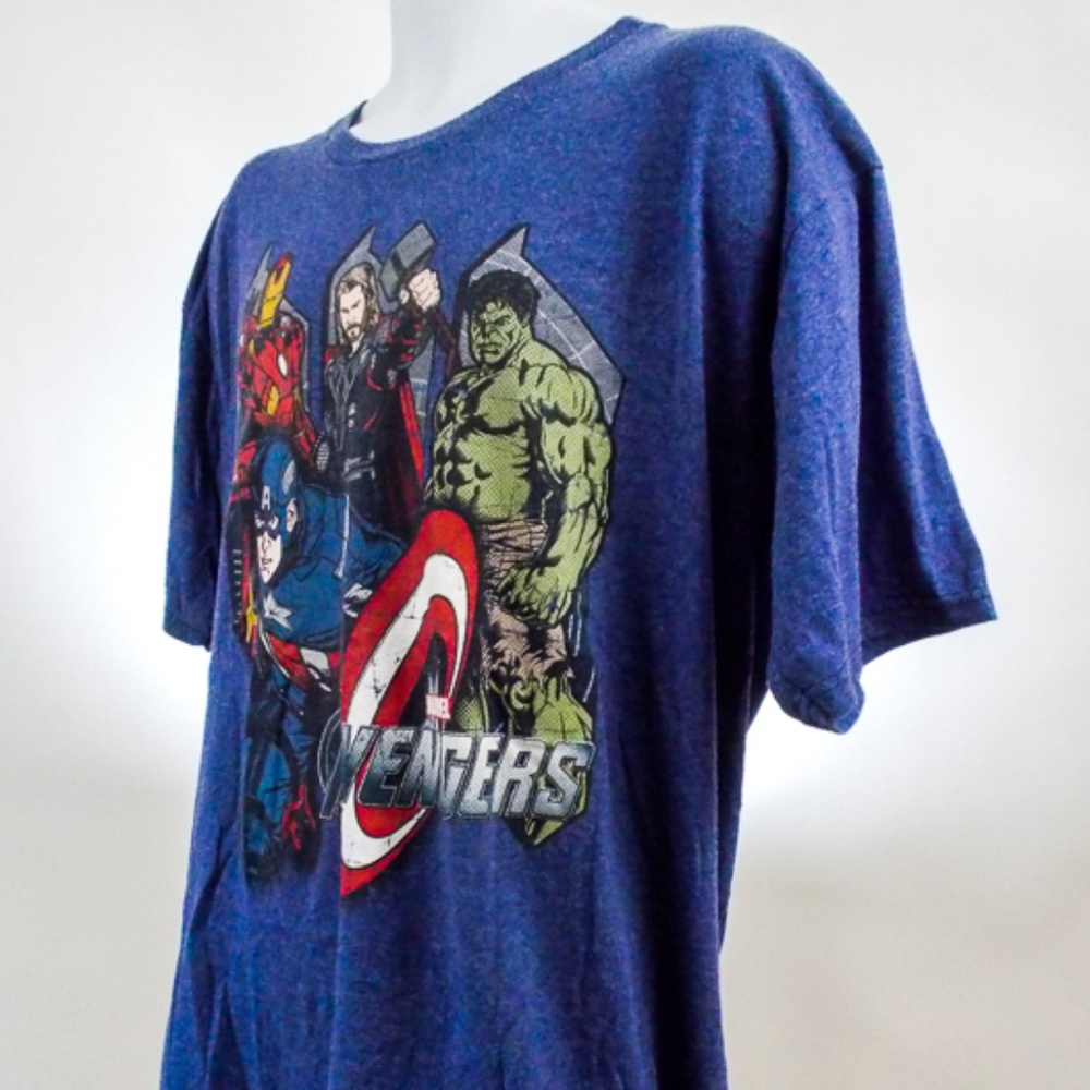 Blue Disney's Marvel Avengers short sleeve T-Shirt - Picture 7 of 8